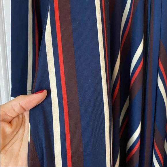 ZARA Multicolor Wrap Around Dress - Picture 2 of 4